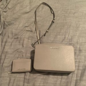 MK crossbody and wallet set!